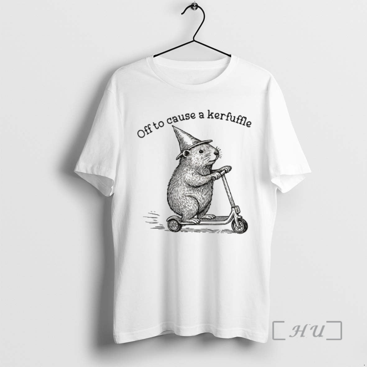 Officials Off To Cause A Kerfuffle Groundhog Scooter T-Shirts, Hoodie, Sweatshirt | PopFlextees.com