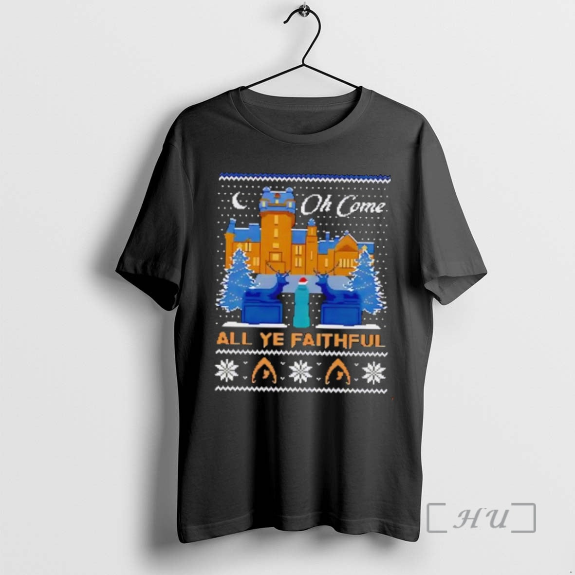 Officials Oh Come All Ye Faithful Christmas Tv Show T-Shirts, Hoodie, Sweatshirt | PopFlextees.com