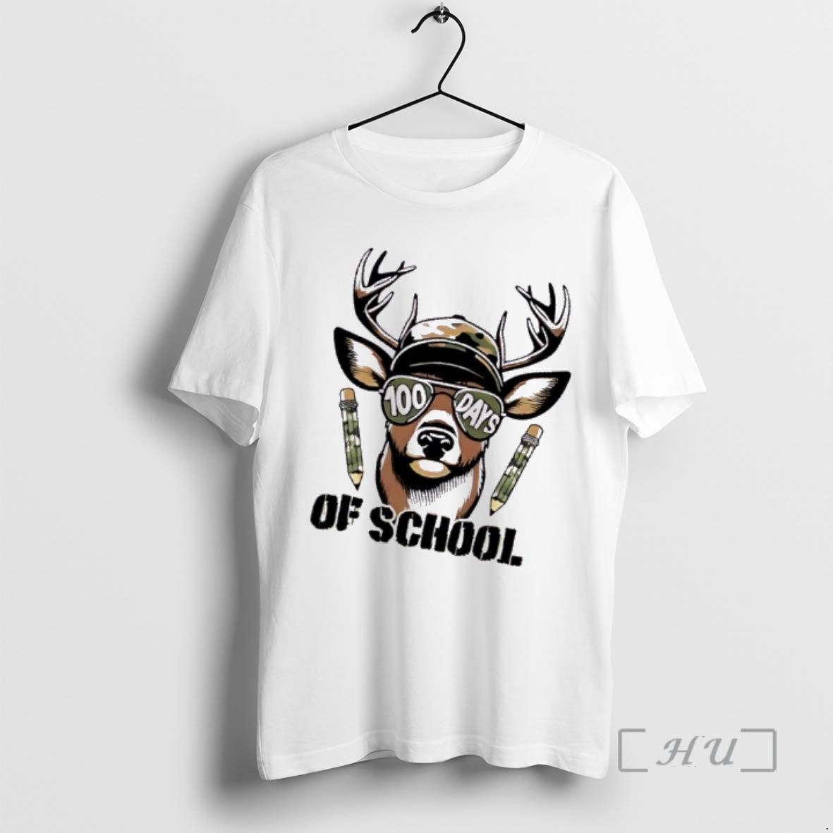 Officials Oh Deer 100 Days Of School Are Here Deer Hunting 100th Day Premium T-Shirts, Hoodie, Sweatshirt | PopFlextees.com
