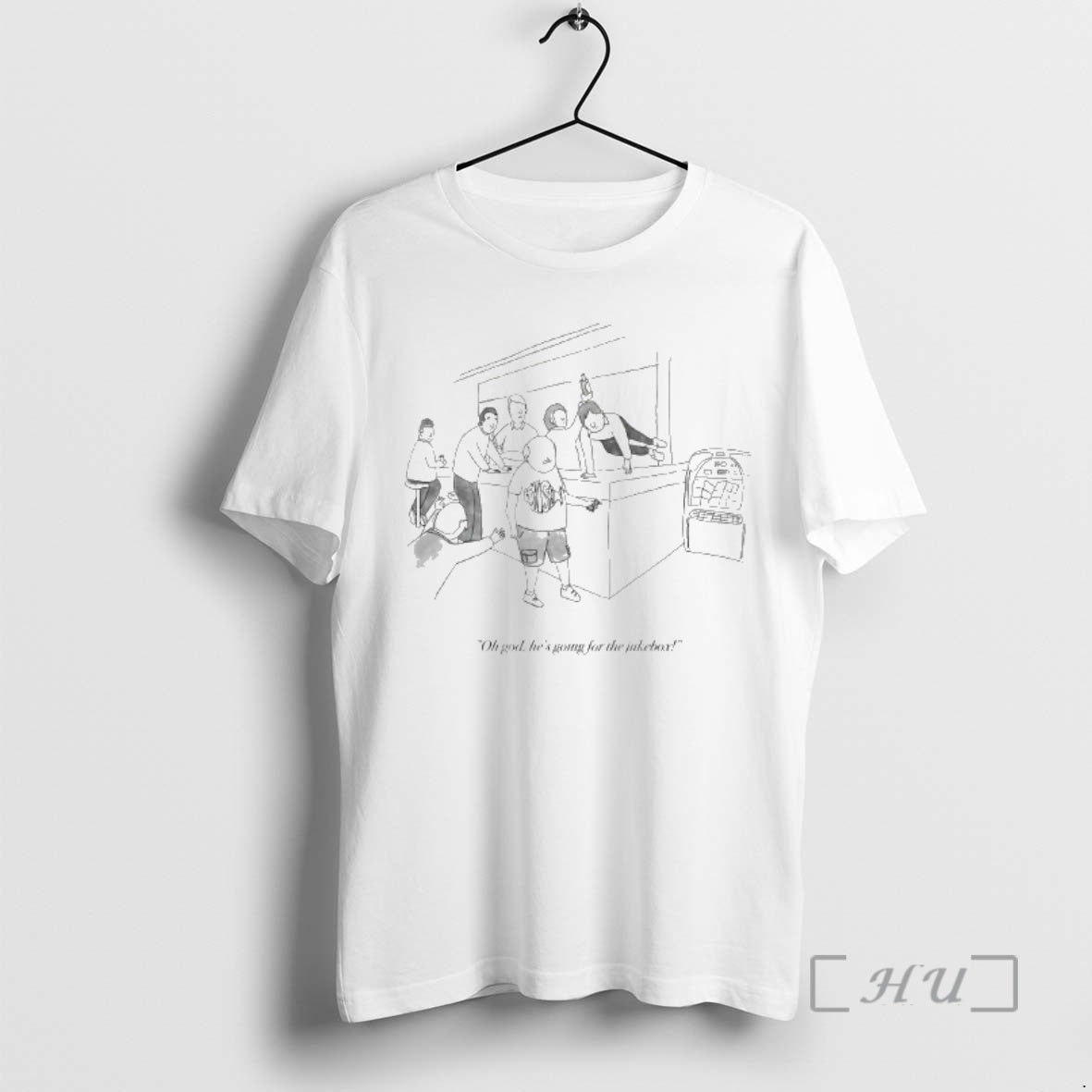 Officials Oh God Hes Going For The Jukebox T-Shirts, Hoodie, Sweatshirt | PopFlextees.com