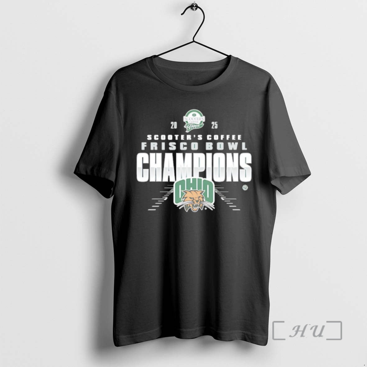 Officials Ohio Bobcats 2025 Scooters Coffee Frisco Bowl Champions T-Shirts, Hoodie, Sweatshirt