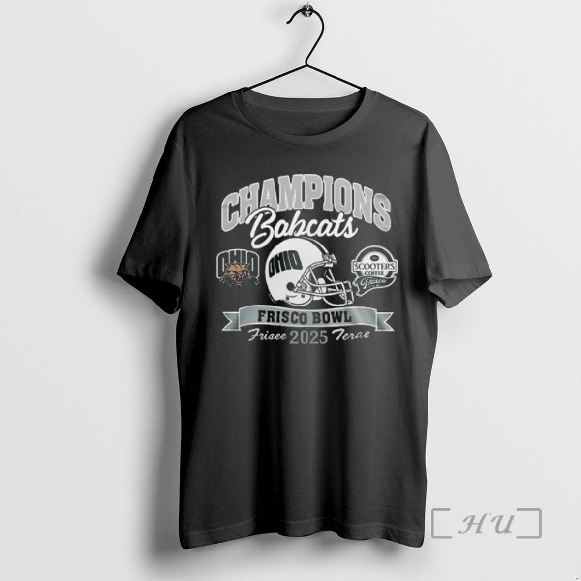 Officials Ohio Bobcats Football Frisco Bowl Champions 2025 T-Shirts, Hoodie, Sweatshirt | PopFlextees.com