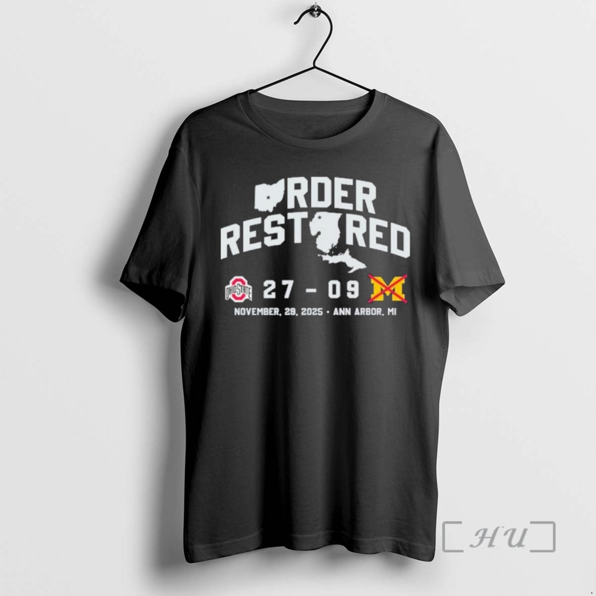 Officials Ohio Order Restored Beat Michigan 27 9 T-Shirts, Hoodie, Sweatshirt | PopFlextees.com