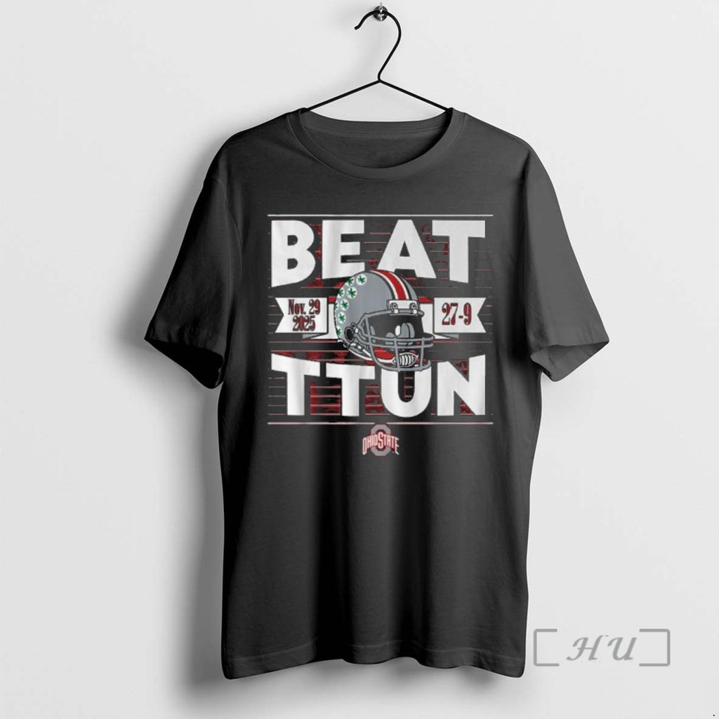 Officials Ohio State Football Beat Ttun In The Game 2025 T-Shirts, Hoodie, Sweatshirt | PopFlextees.com