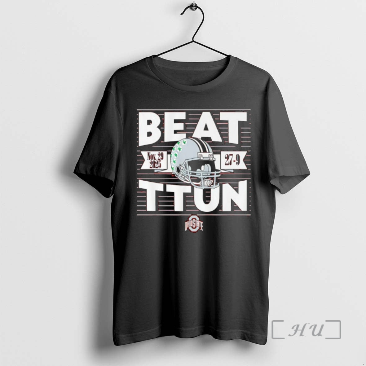 Officials Ohio State Football Beat Ttun In The Game 2025 Helmet Logo Premium T Shirts Hoodie, Sweatshirt | PopFlextees.com