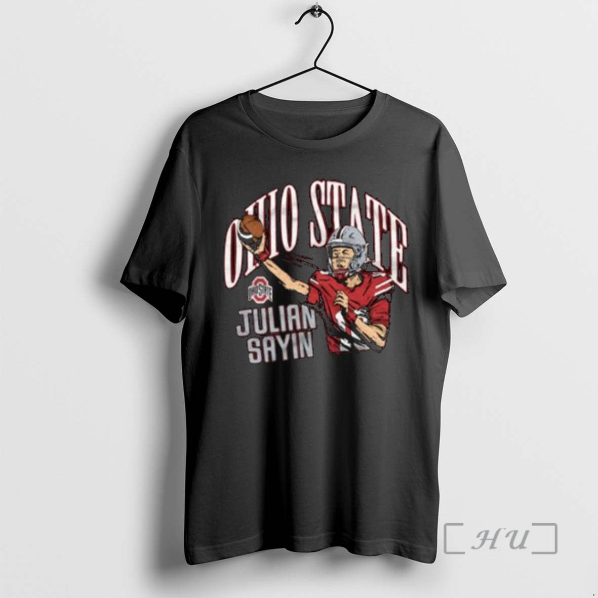 Officials Ohio State Julian Sayin Circle Black T-Shirts, Hoodie, Sweatshirt | PopFlextees.com