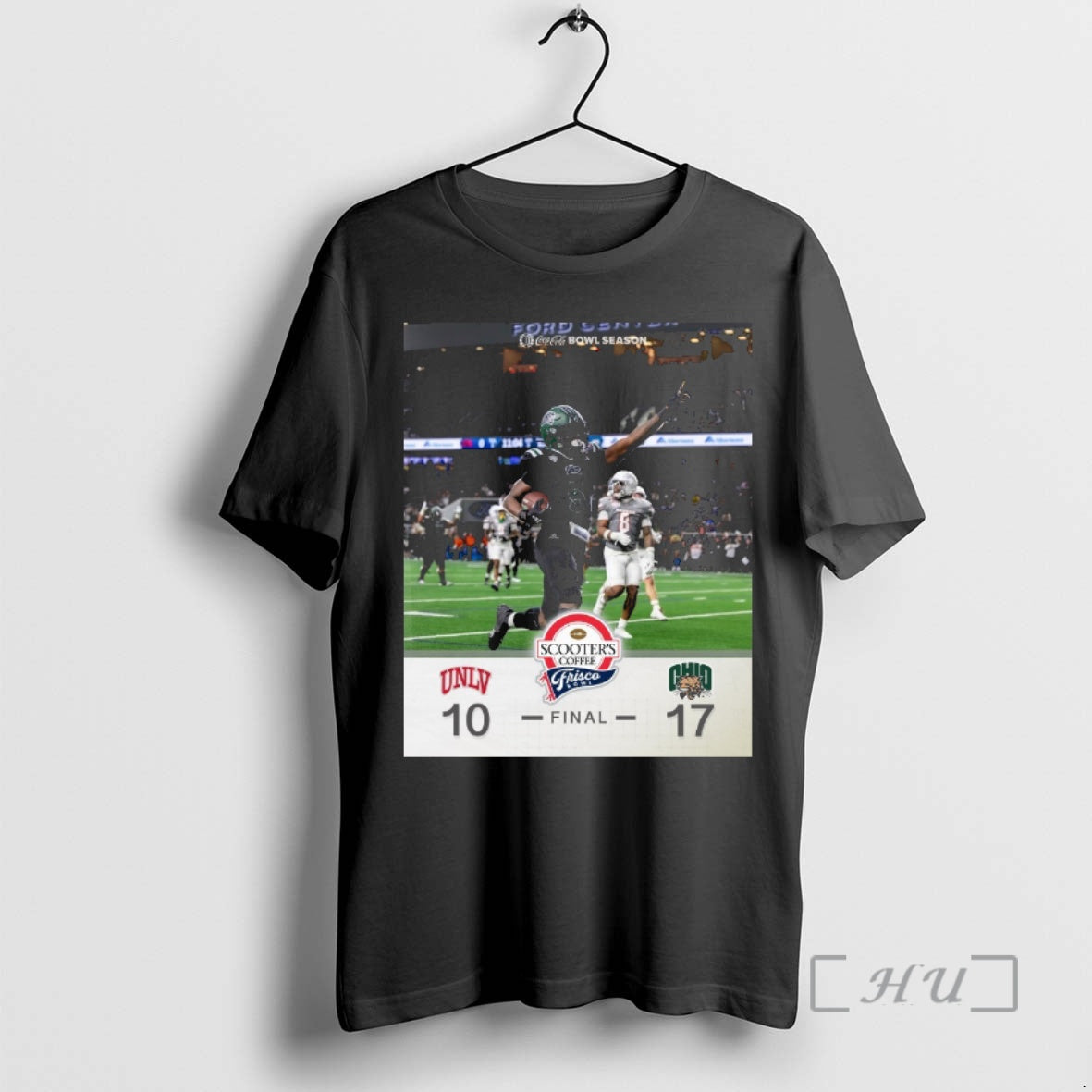 Officials Ohio Defeated Unlv Rebels Final Score 17 10 2025 Scooters Coffee Frisco Bowl T-Shirts, Hoodie, Sweatshirt