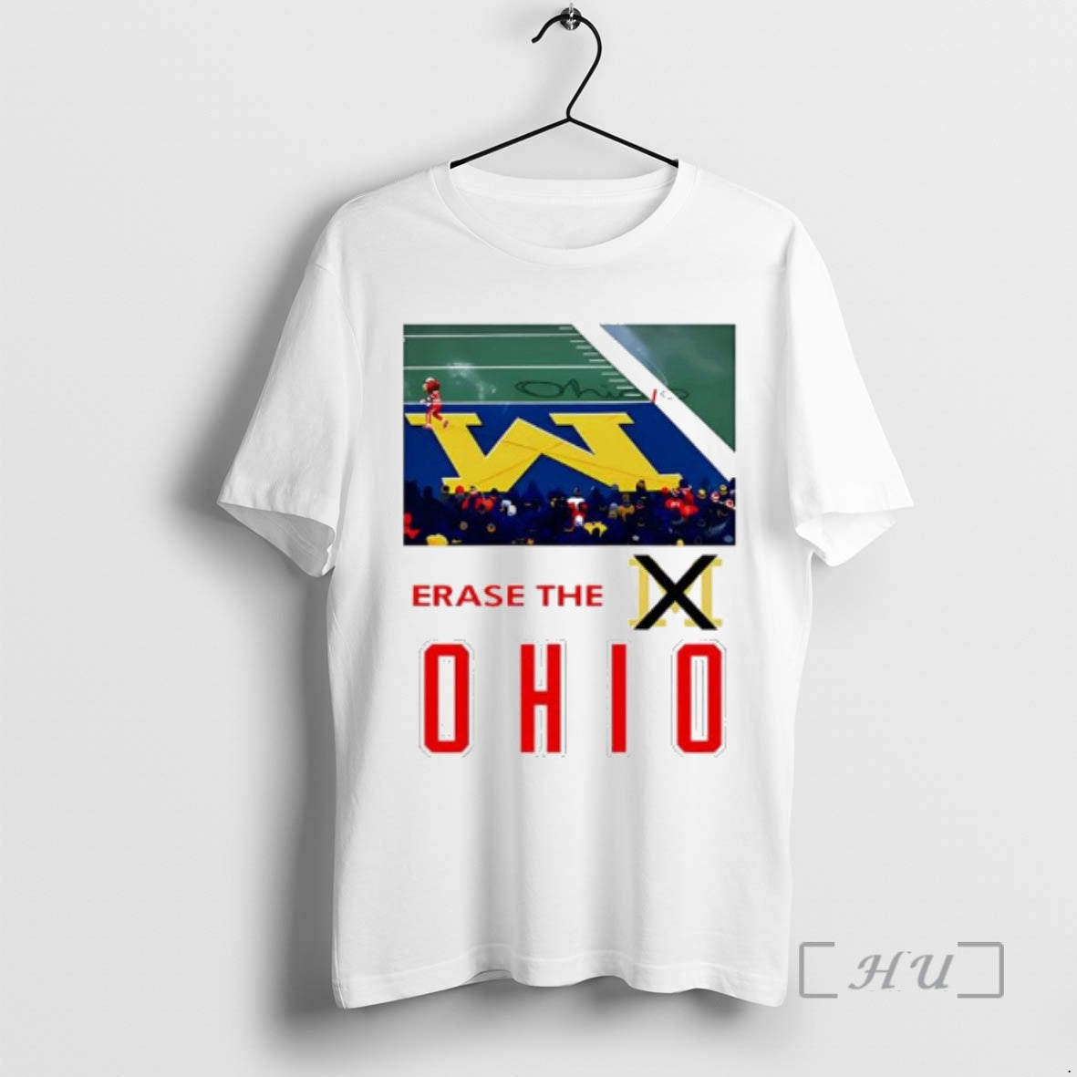 Officials Ohio Vs Michigan Erase The Ohio Stadium T-Shirts, Hoodie, Sweatshirt | PopFlextees.com
