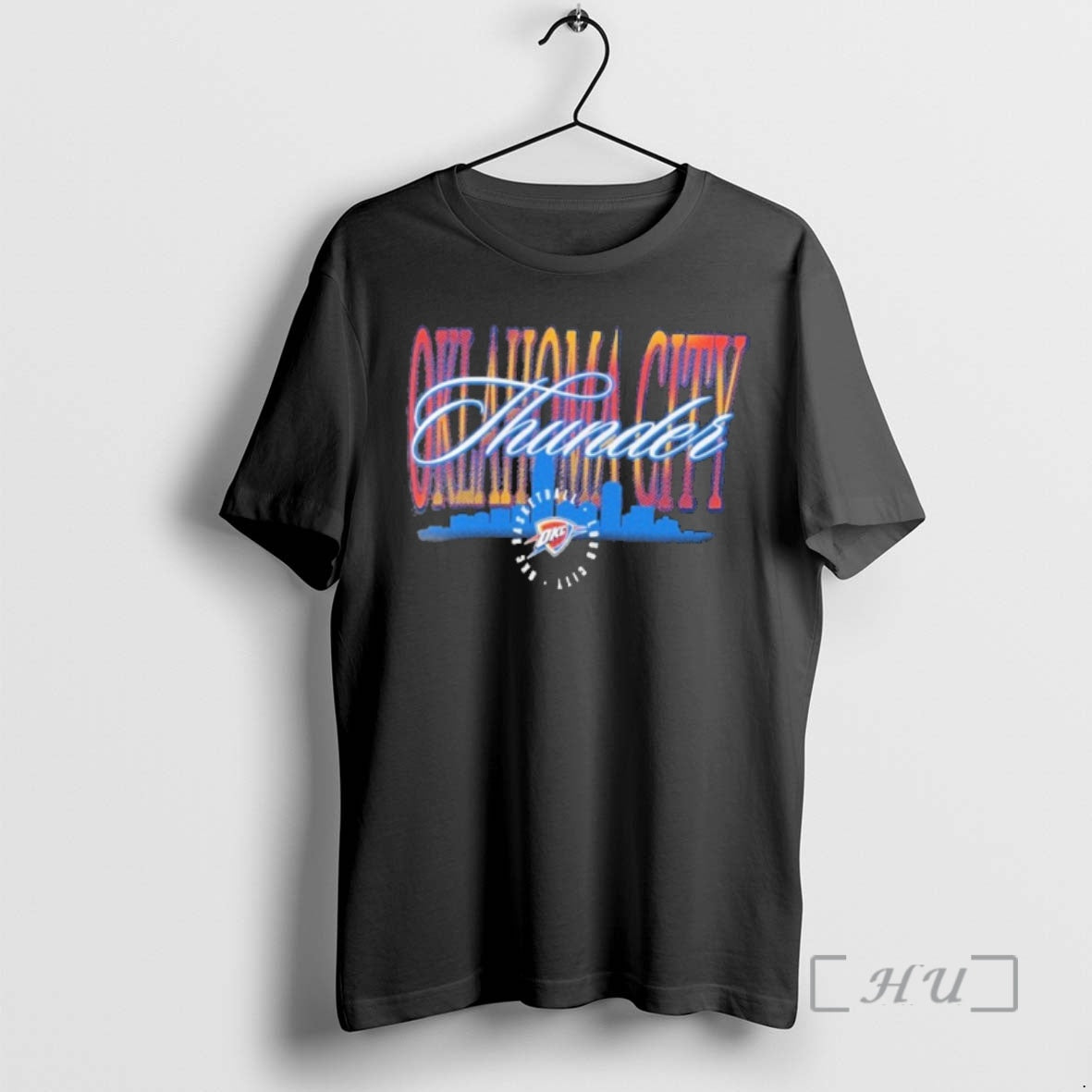 Officials Oklahoma City Thunder Chase Chrome Skyline T-Shirts, Hoodie, Sweatshirt | PopFlextees.com