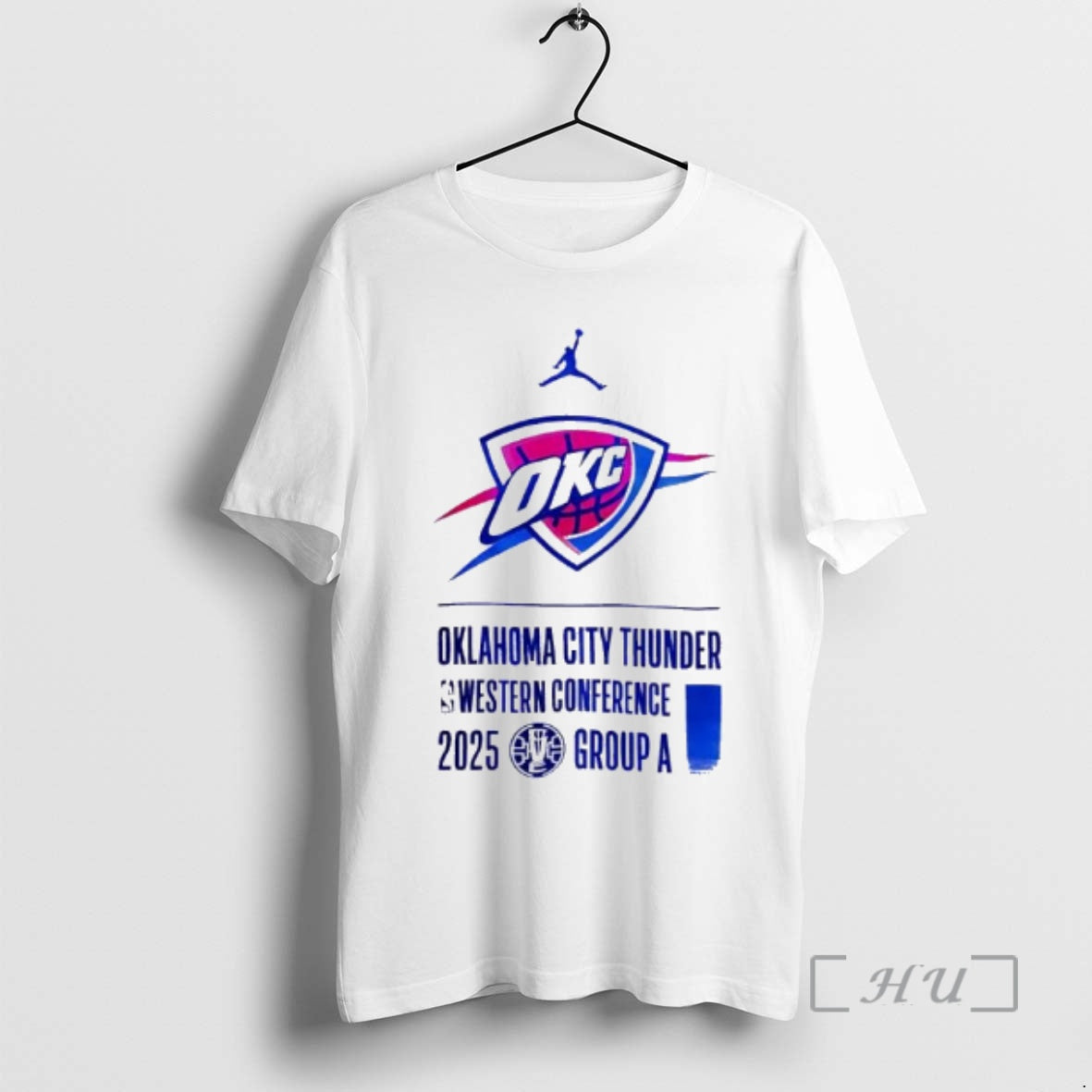Officials Oklahoma City Thunder Western Conference 2025 Group A Jersey T-Shirts, Hoodie, Sweatshirt | PopFlextees.com