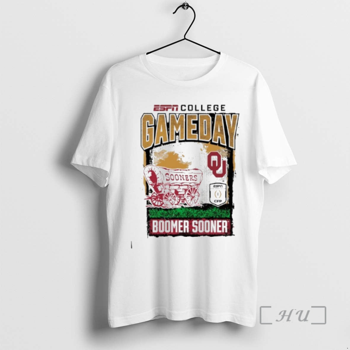 Officials Oklahoma Sooners Cfp Gameday 1st Round Mascot Boomer Sooner T-Shirts, Hoodie, Sweatshirt | PopFlextees.com