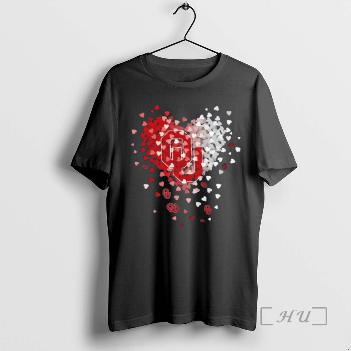 Officials Oklahoma Sooners Football Fans Hearts And Soul T-Shirts, Hoodie, Sweatshirt | PopFlextees.com
