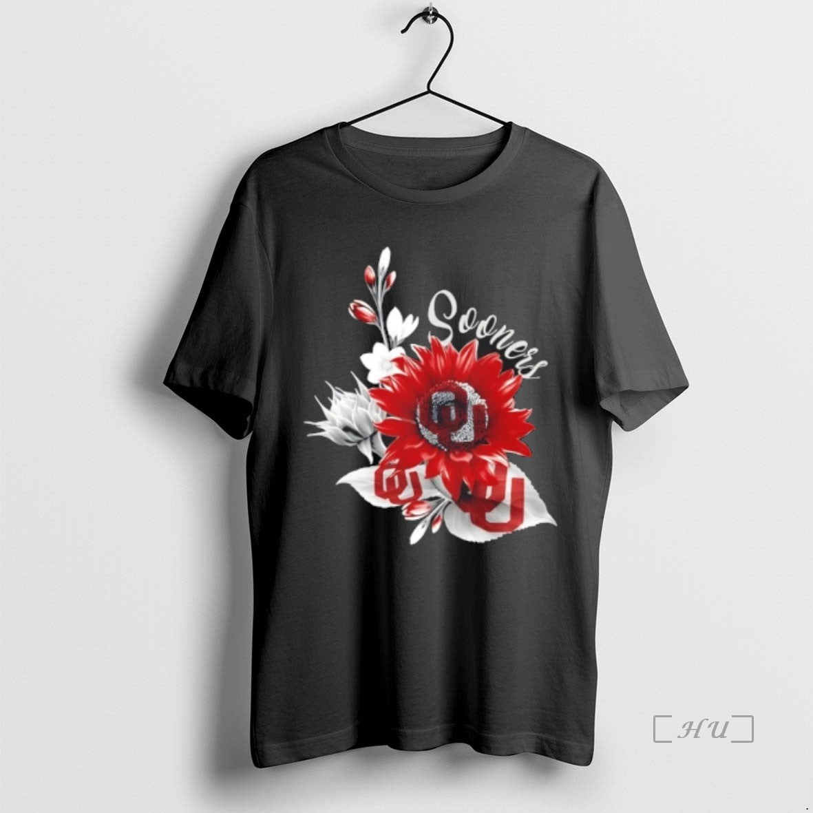 Officials Oklahoma Sooners Football X Sunflower Floral T-Shirts, Hoodie, Sweatshirt | PopFlextees.com