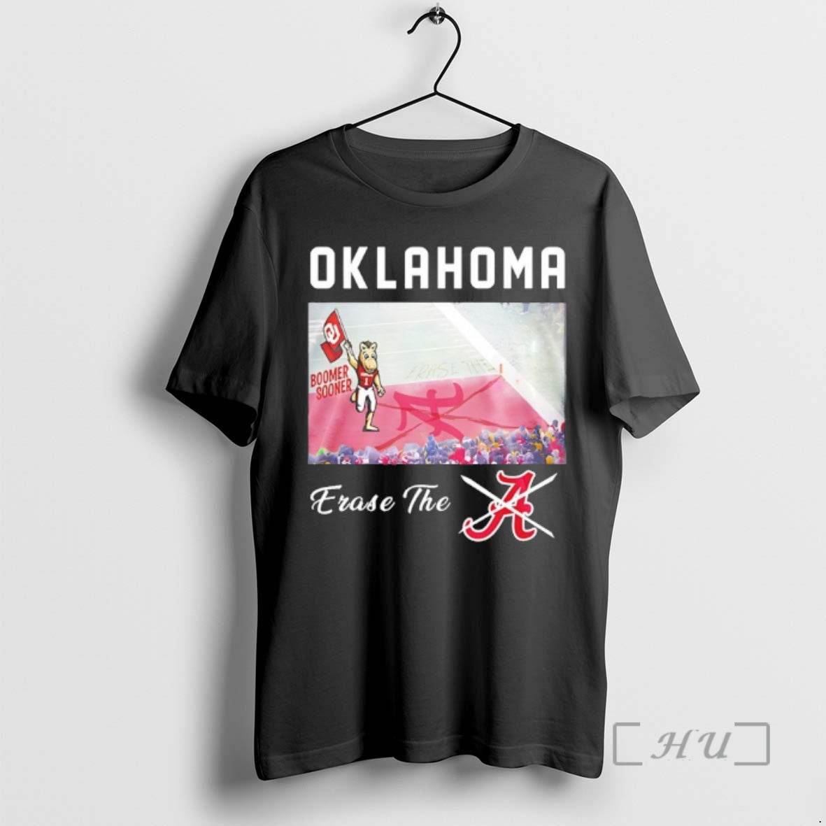 Officials Oklahoma Sooners Erase The Not A Alabama T-Shirts, Hoodie, Sweatshirt | PopFlextees.com