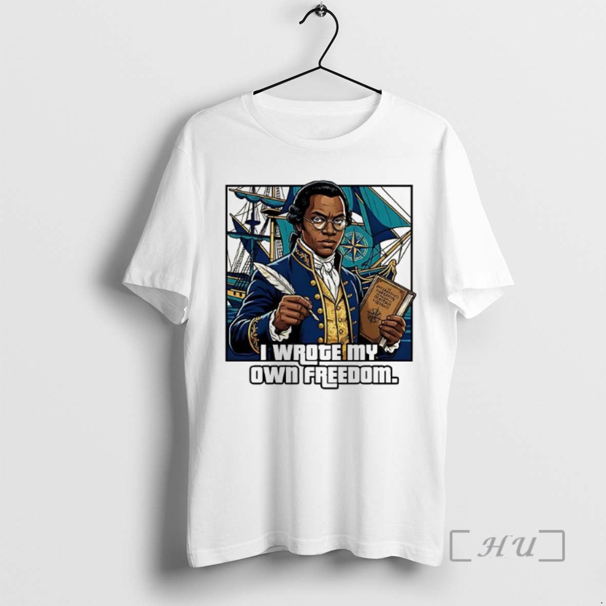 Officials Olaudah Equiano I Wrote My Own Freedom Cartoon Woman T-Shirts, Hoodie, Sweatshirt