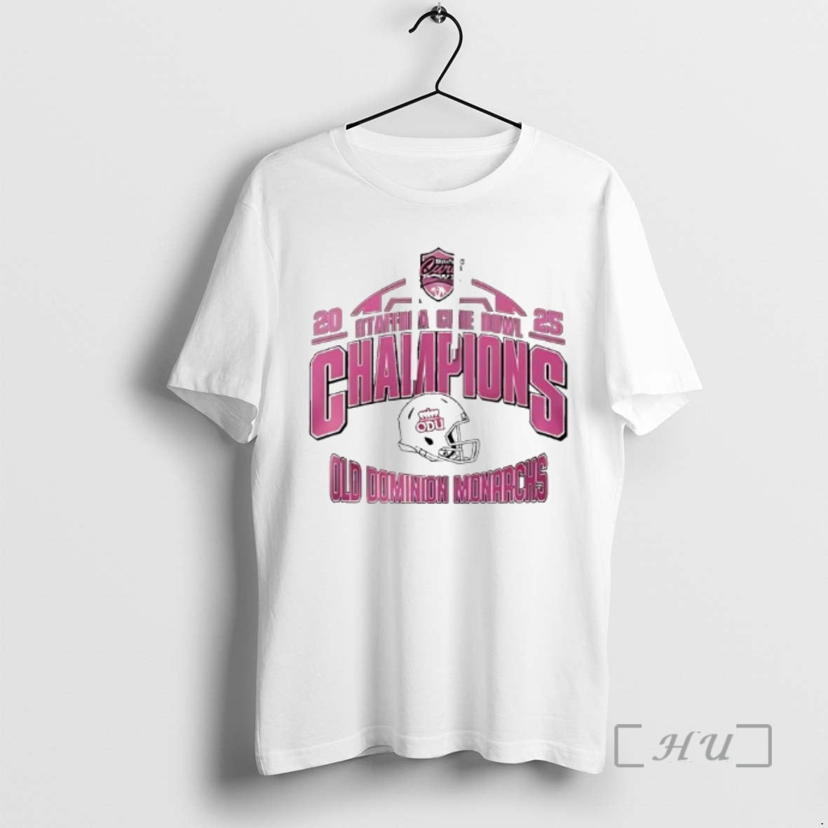 Officials Old Dominion Monarchs 2025 Cure Bowl Champion Helmet T-Shirts, Hoodie, Sweatshirt | PopFlextees.com