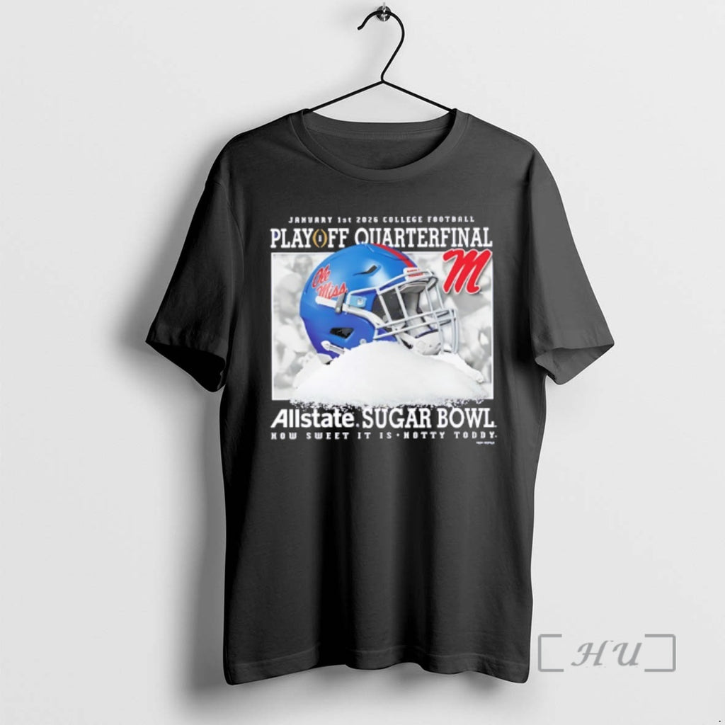 Officials Ole Miss Football Cfp Allstate Sugar Bowl 2025 Helmet T-Shirts, Hoodie, Sweatshirt
