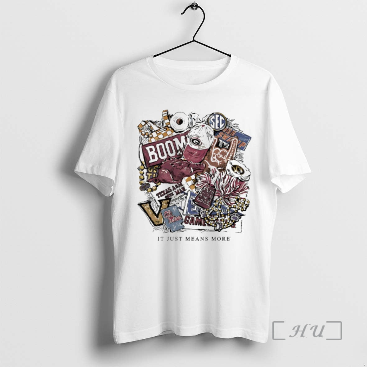 Officials Ole Miss Sec Gameday Gear Boom It Just Means More Premium T Shirts Sweater Hoodie, Sweatshirt | PopFlextees.com