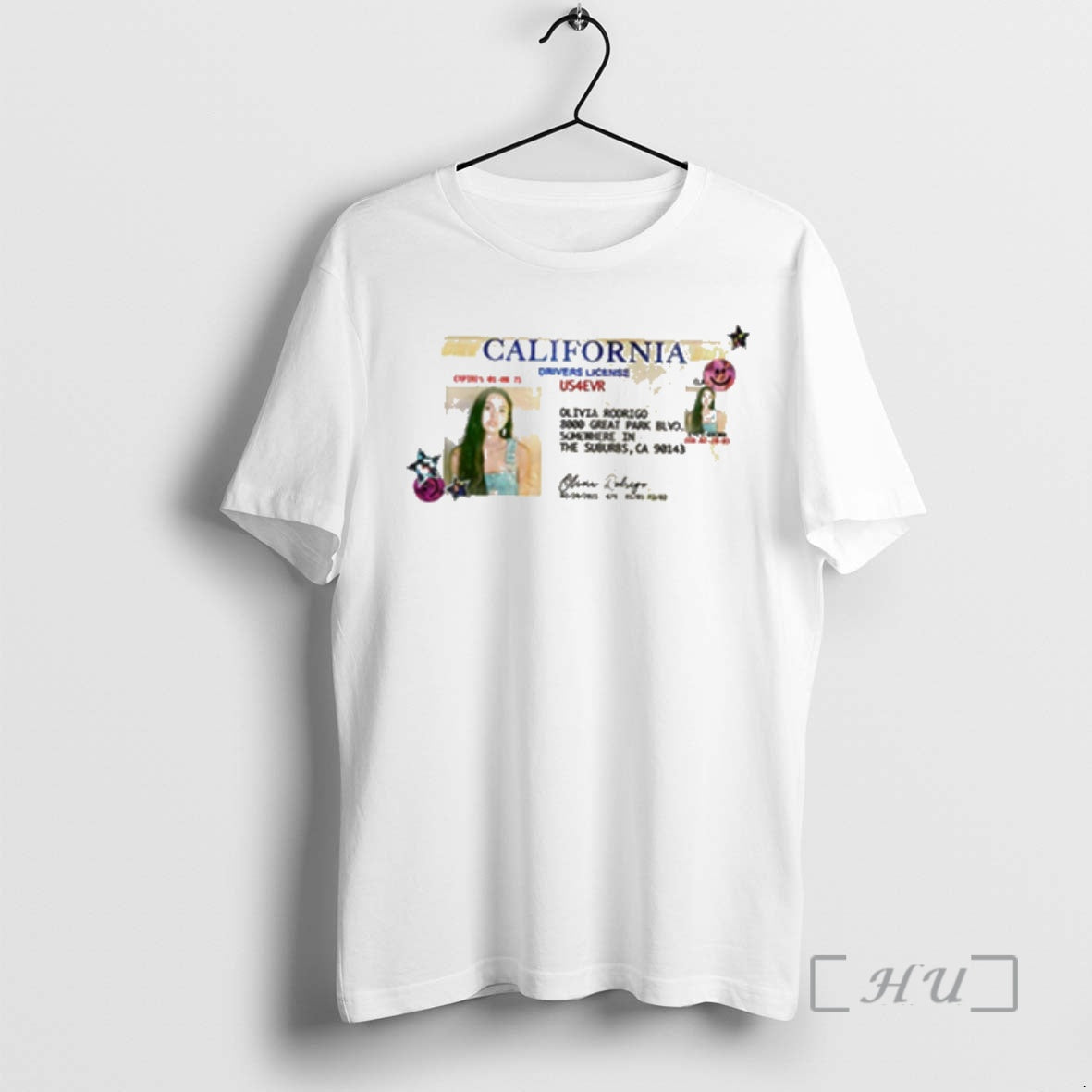 Officials Olivia Rodrigo Drivers License 5 Year Anniversary T-Shirts, Hoodie, Sweatshirt | PopFlextees.com