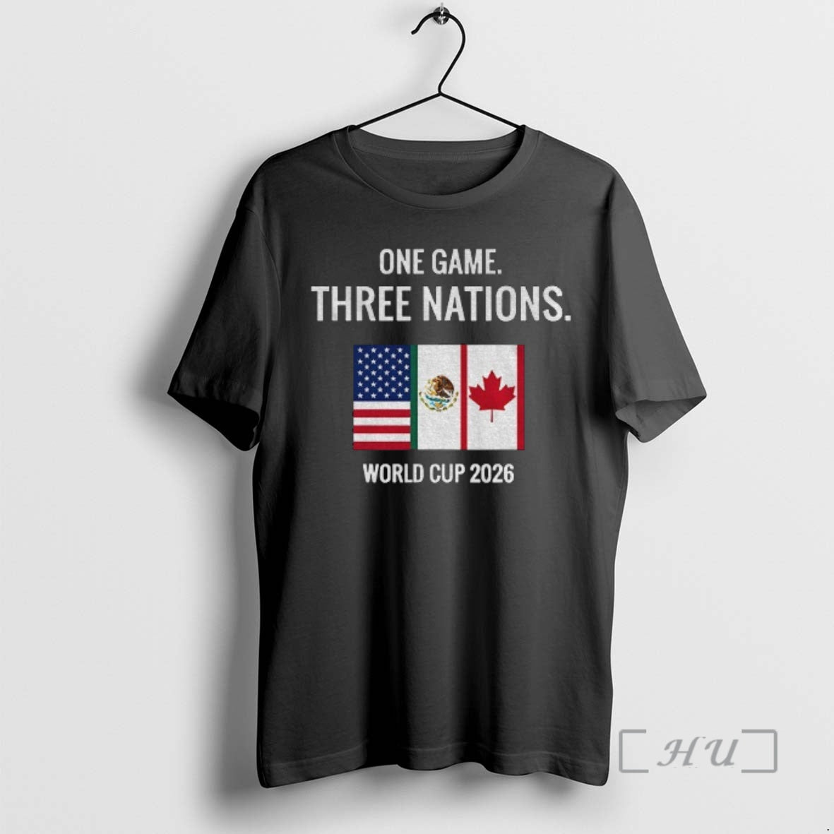 Officials One Game Three Nations World Cup 2026 Flag T-Shirts, Hoodie, Sweatshirt | PopFlextees.com