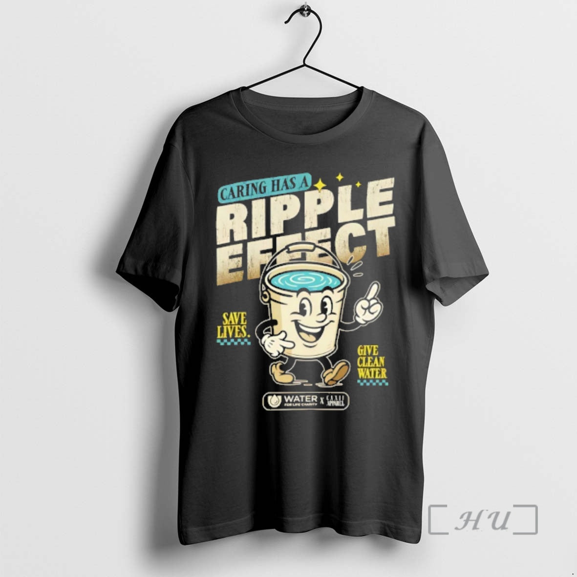 Officials One Bucket At A Time Save Lives Give Clean Water Premium T Shirts Sweater Hoodie, Sweatshirt | PopFlextees.com