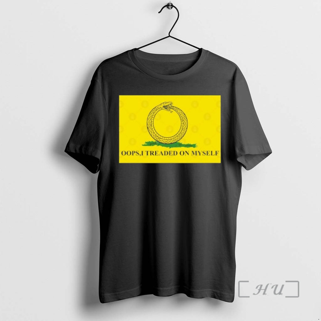 Officials Oops I Treaded On Myself Antifa T-Shirts, Hoodie, Sweatshirt | PopFlextees.com