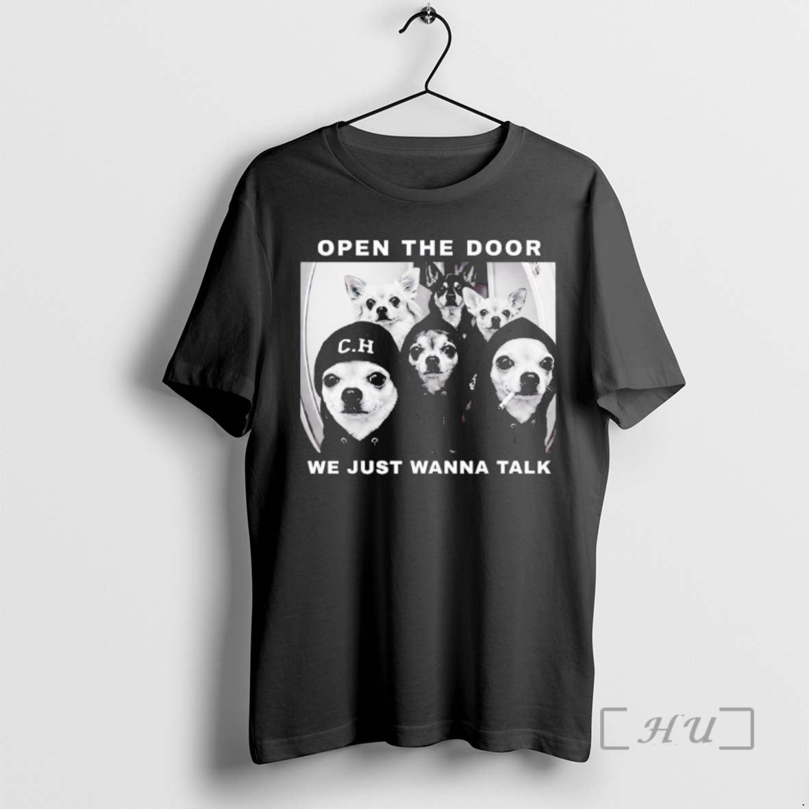 Officials Open The Door We Just Wanna Talk Chihuahua Dog T-Shirts, Hoodie, Sweatshirt | PopFlextees.com