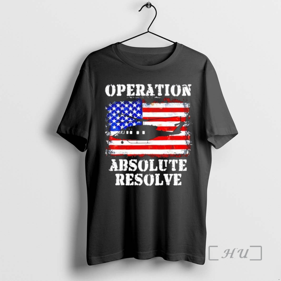 Officials Operation Absolute Resolve American Bravery Usa Flag T-Shirts, Hoodie, Sweatshirt | PopFlextees.com