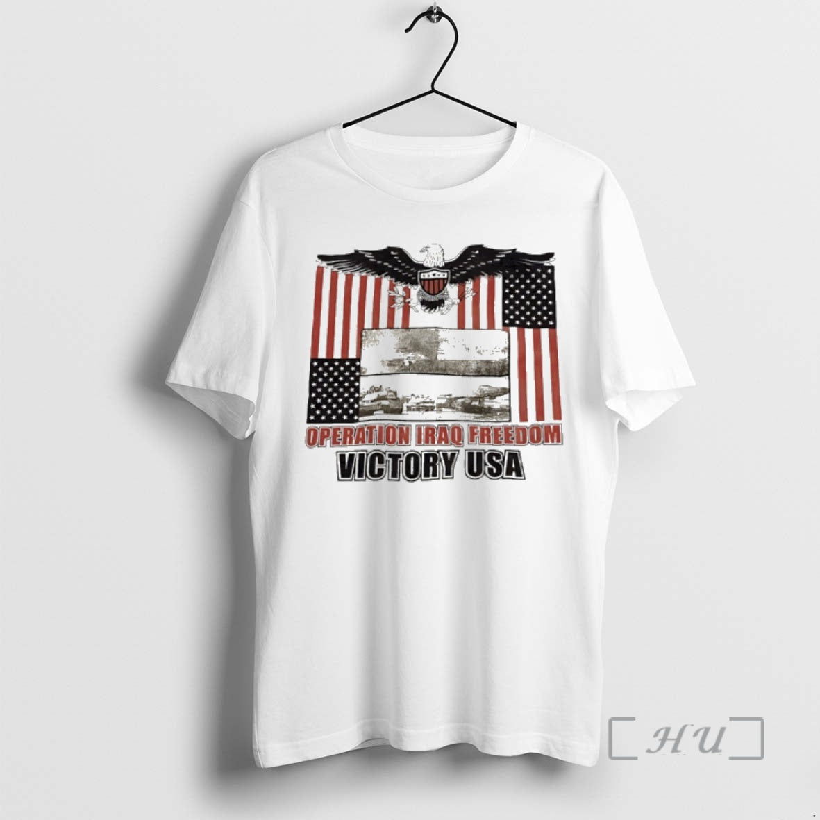 Officials Operation Iraq Freedom Victory Usa Flag Vintage T-Shirts, Hoodie, Sweatshirt | PopFlextees.com