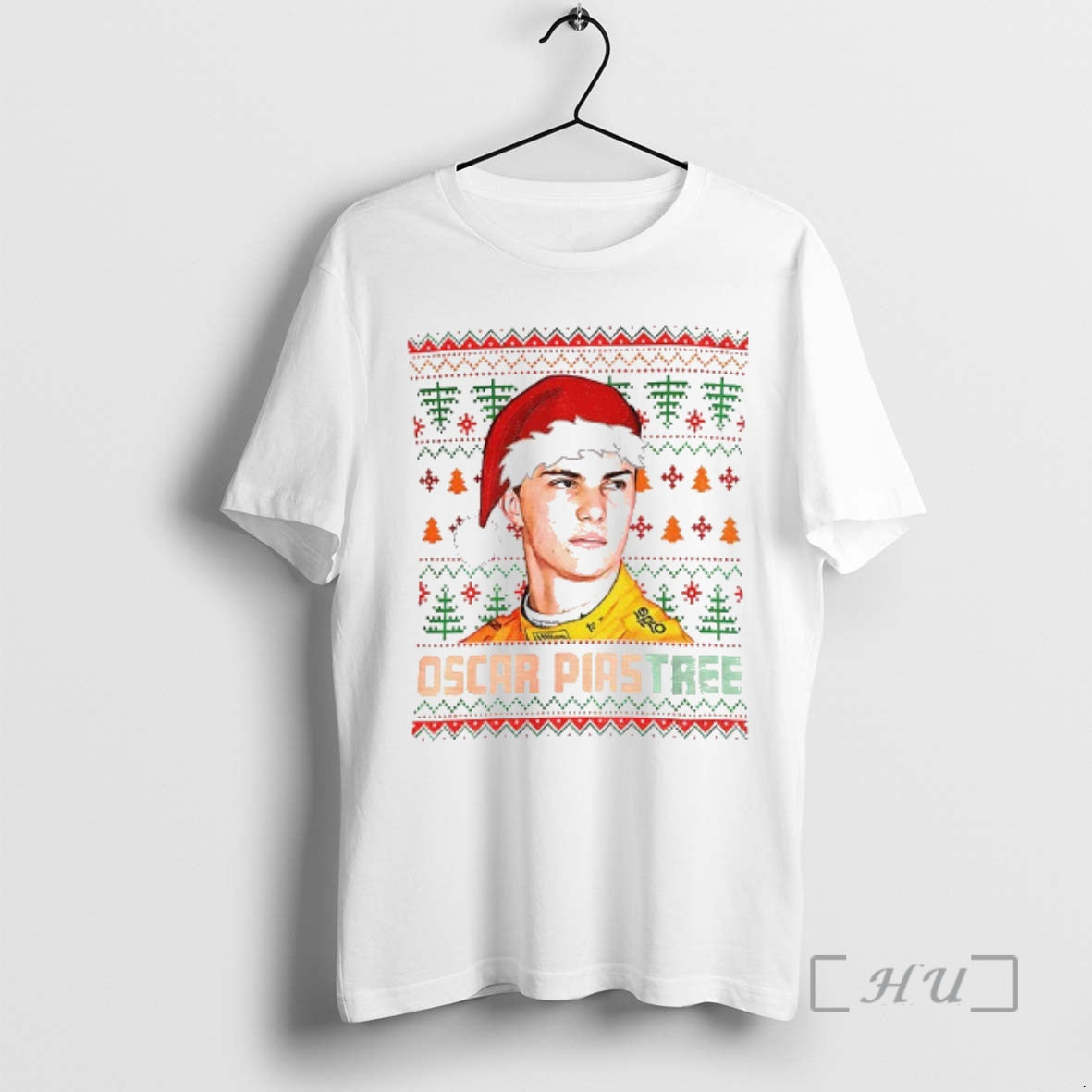 Officials Oscar Piastri Oscar Piastree Santa Hat Merry Christmas T-Shirts, Hoodie, Sweatshirt | PopFlextees.com