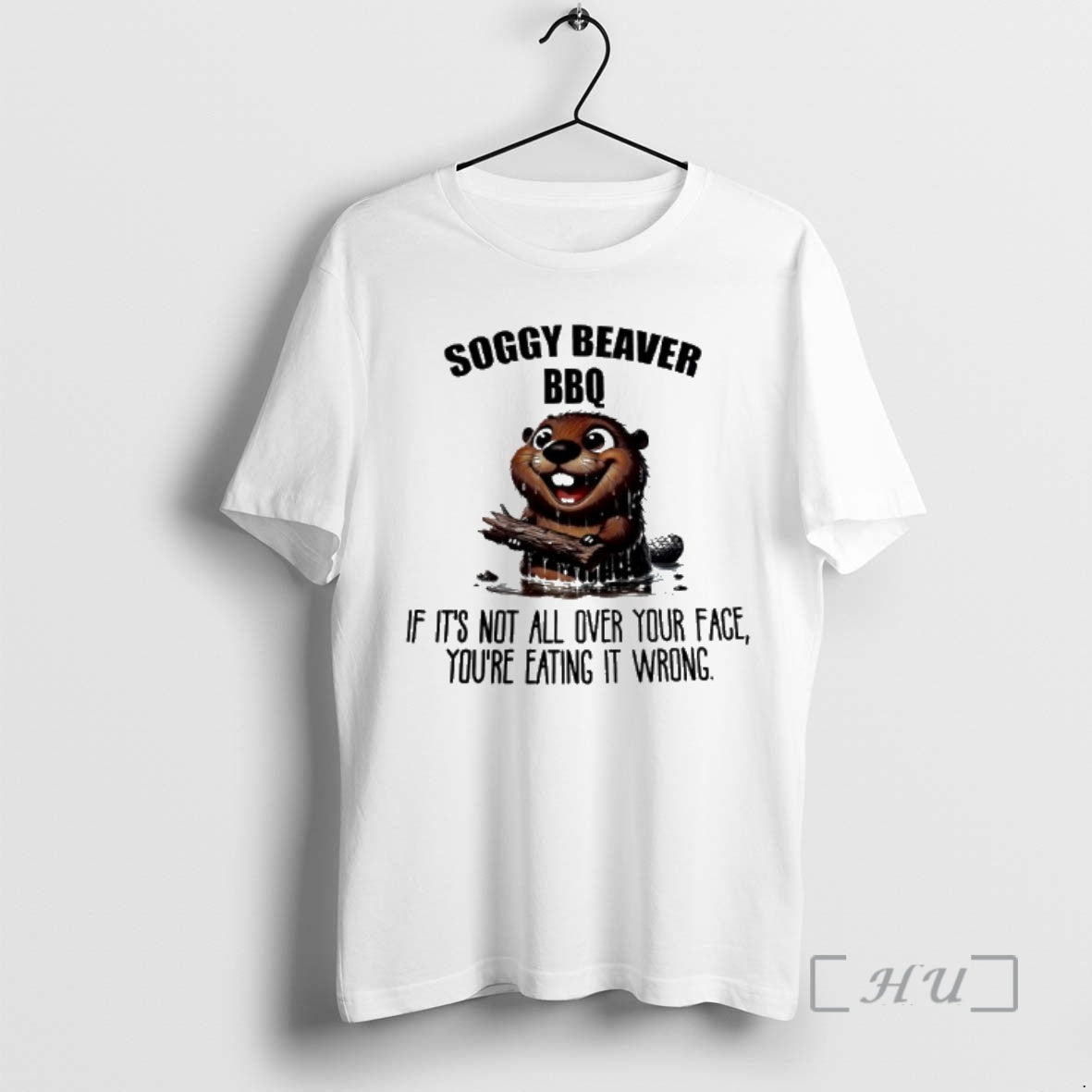 Officials Otter Soggy Beaver Bbq If Its Not All Over Your Face Youre Eating It T-Shirts, Hoodie, Sweatshirt | PopFlextees.com