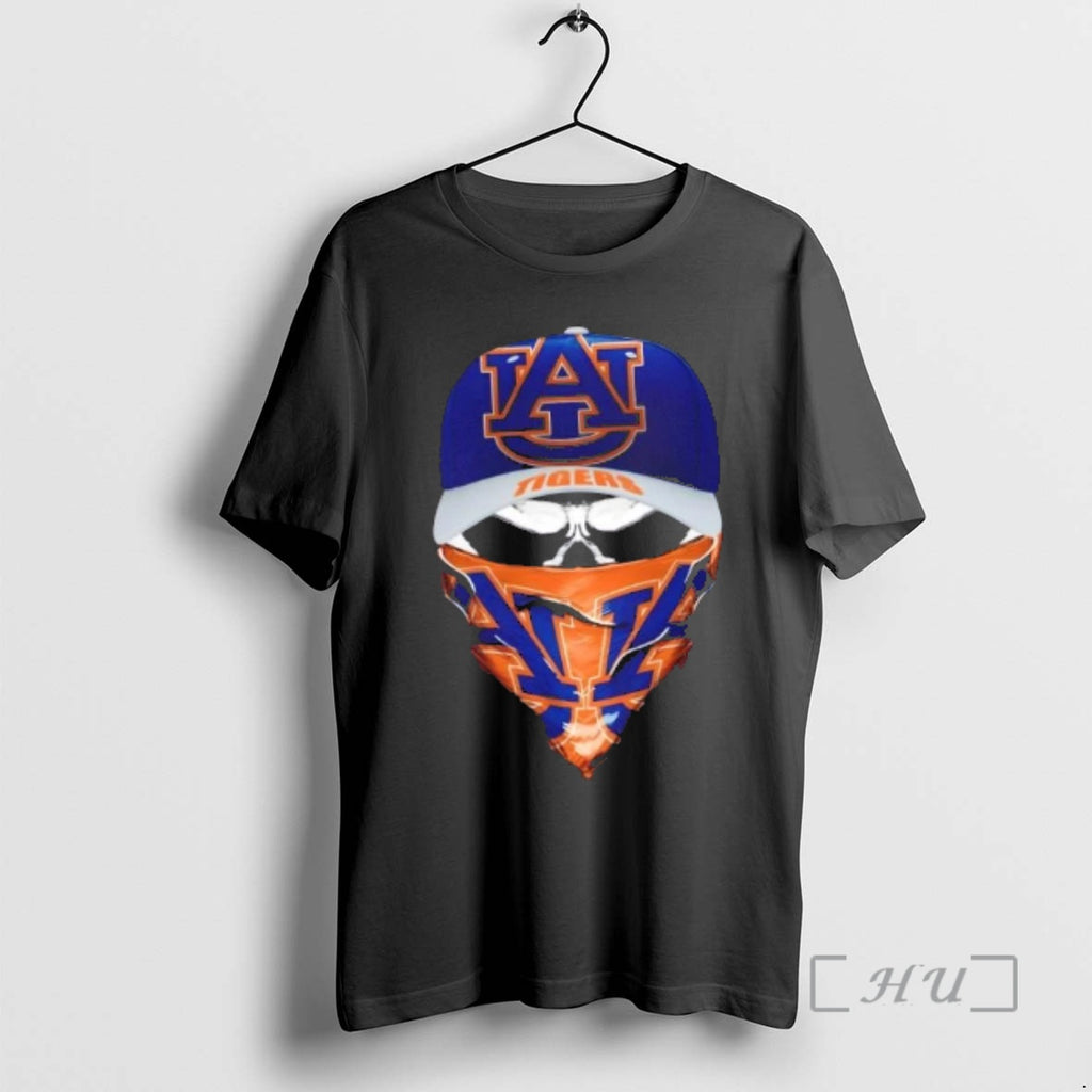Officials Outlaw Skull Gang Wearing A Cap X Auburn Tigers T-Shirts, Hoodie, Sweatshirt | PopFlextees.com