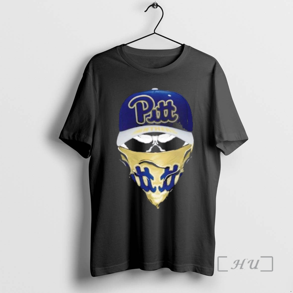 Officials Outlaw Skull Gang Wearing A Cap X Pittsburgh Panthers T-Shirts, Hoodie, Sweatshirt | PopFlextees.com