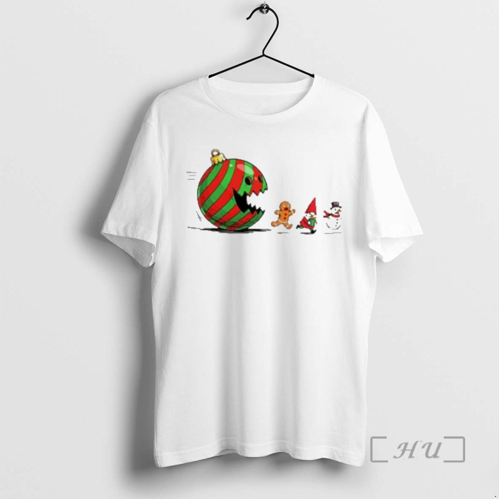 Officials Pacman Merry Christmas T-Shirts, Hoodie, Sweatshirt | PopFlextees.com
