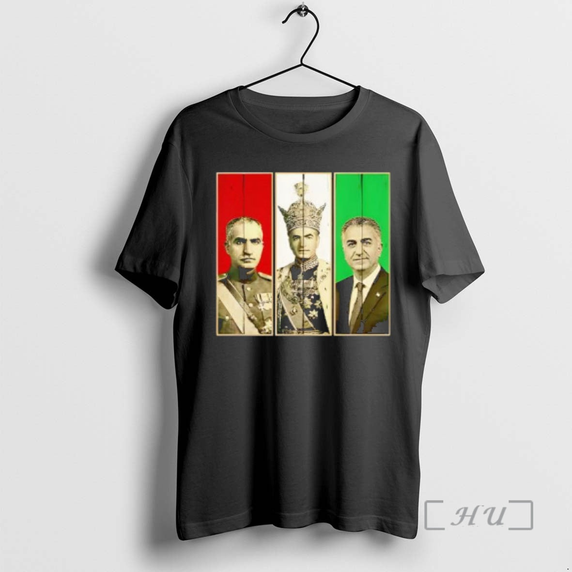 Officials Pahlavi Dynasty Three Generations Reza Shah Mohammad Reza T T-Shirts, Hoodie, Sweatshirt | PopFlextees.com