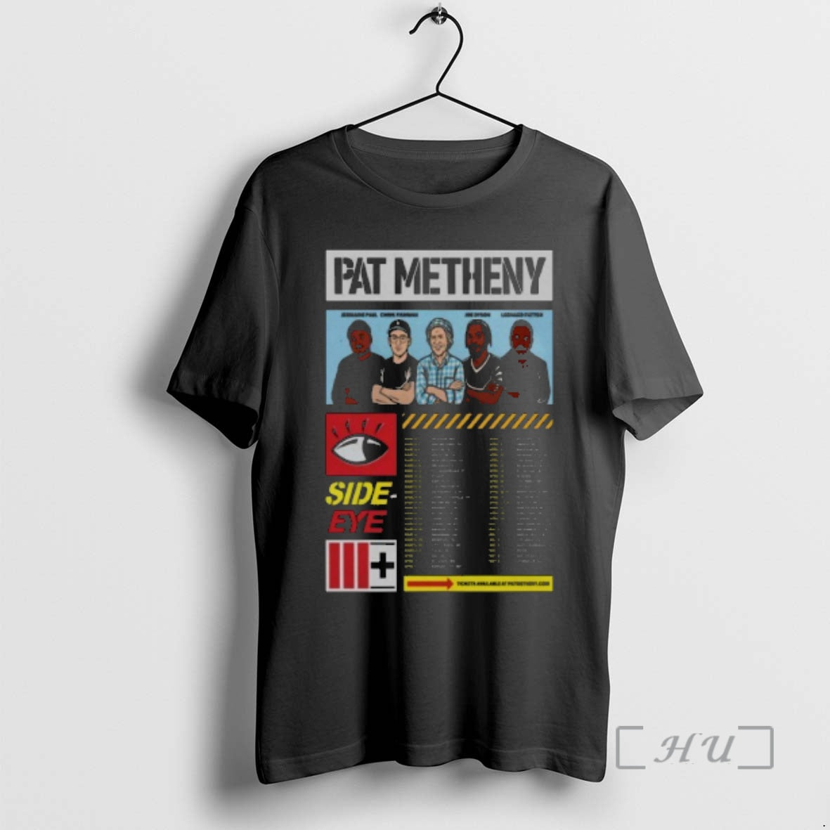 Officials Pat Metheny Side Eye Iii 2026 Tour T-Shirts, Hoodie, Sweatshirt | PopFlextees.com