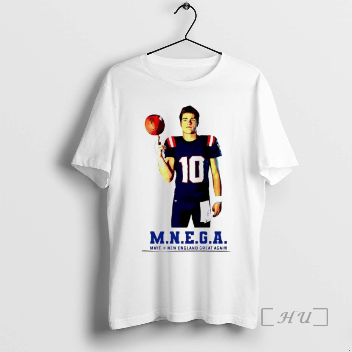 Officials Patriots Drake Maye M N E G A T-Shirts, Hoodie, Sweatshirt | PopFlextees.com