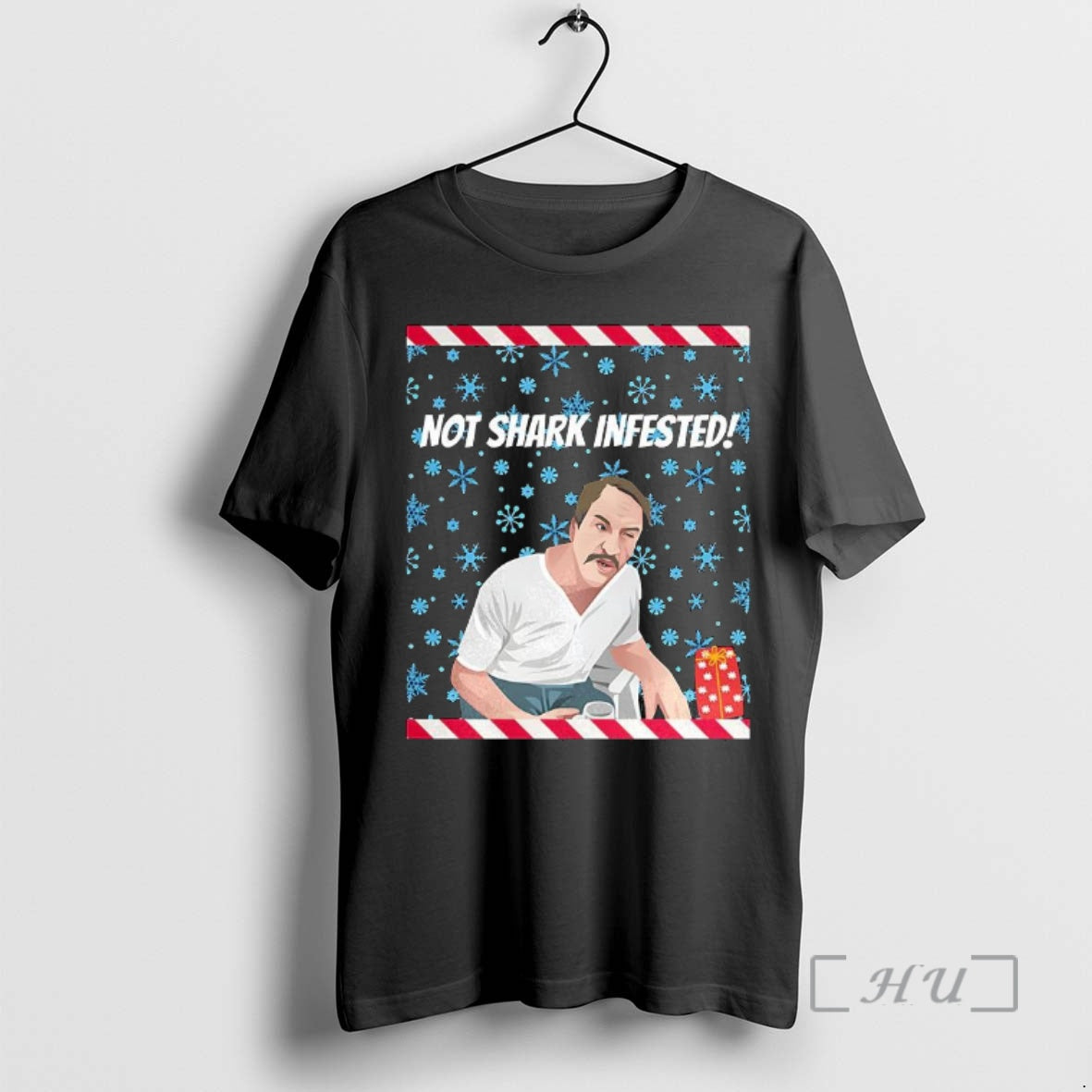 Officials Paul Sykes Not Shark Infested Ugly Christmas T-Shirts, Hoodie, Sweatshirt | PopFlextees.com