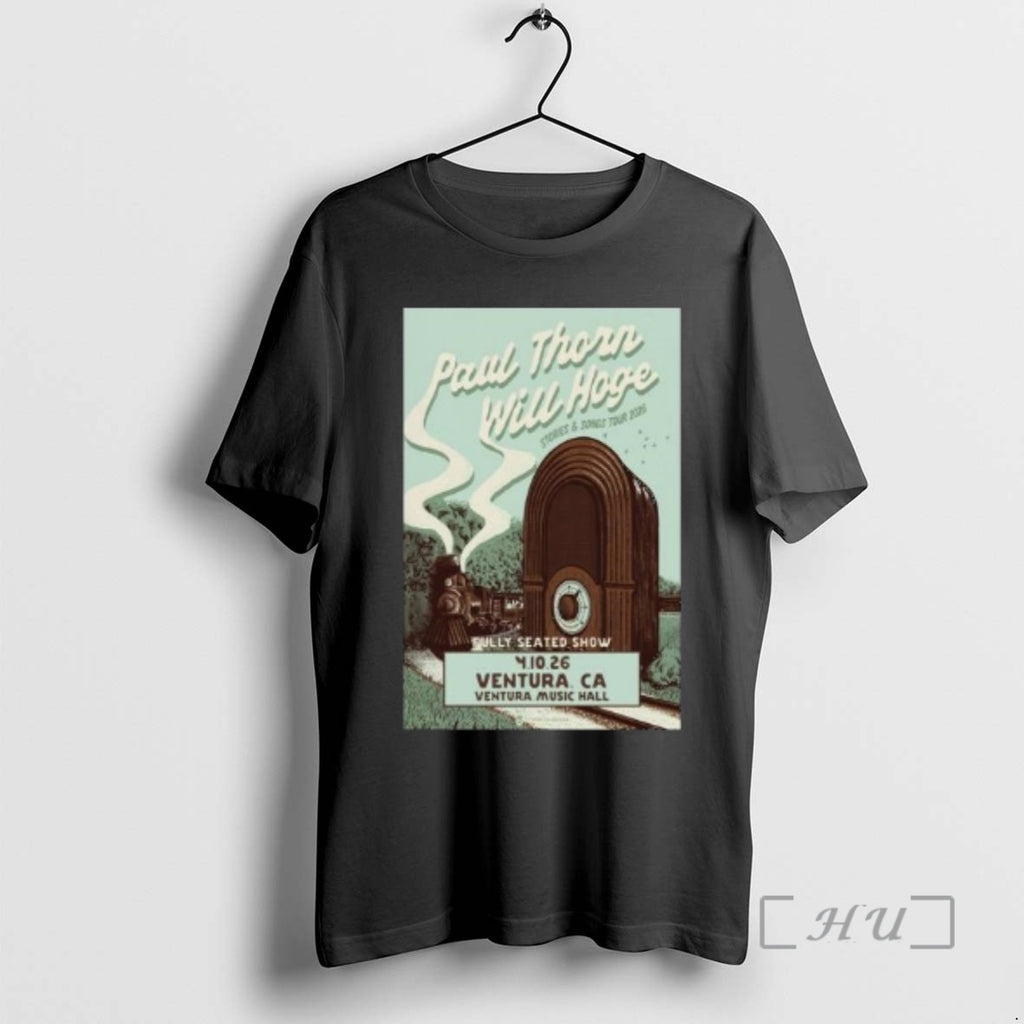 Officials Paul Thorn Ventura California April 10 2026 Circle Black T-Shirts, Hoodie, Sweatshirt | PopFlextees.com
