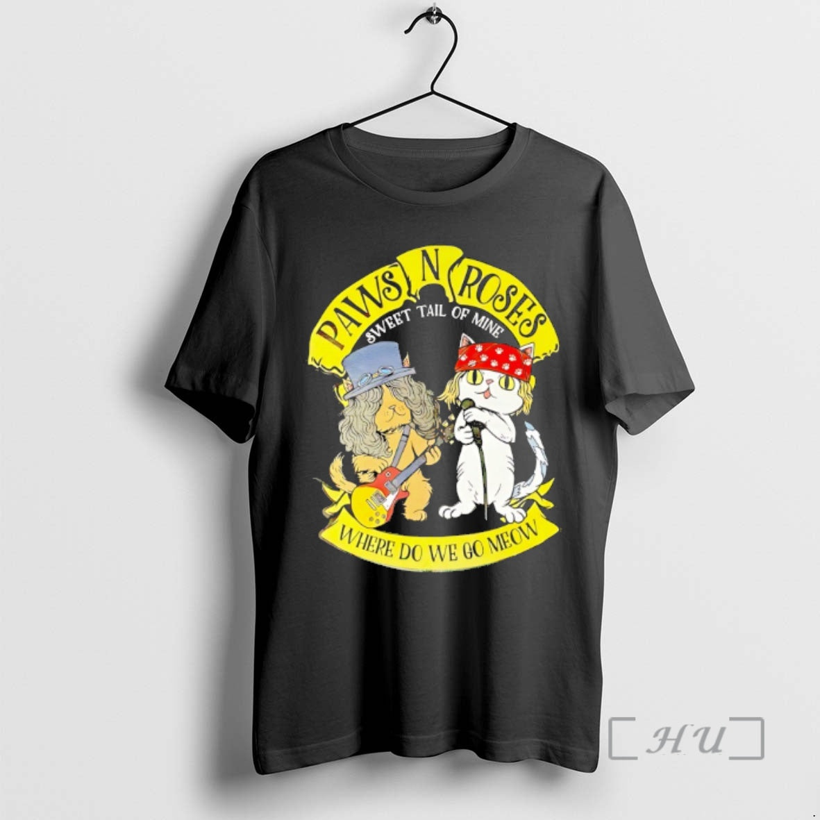 Officials Paws N Roses Sweet Tail Of Mine T-Shirts, Hoodie, Sweatshirt | PopFlextees.com