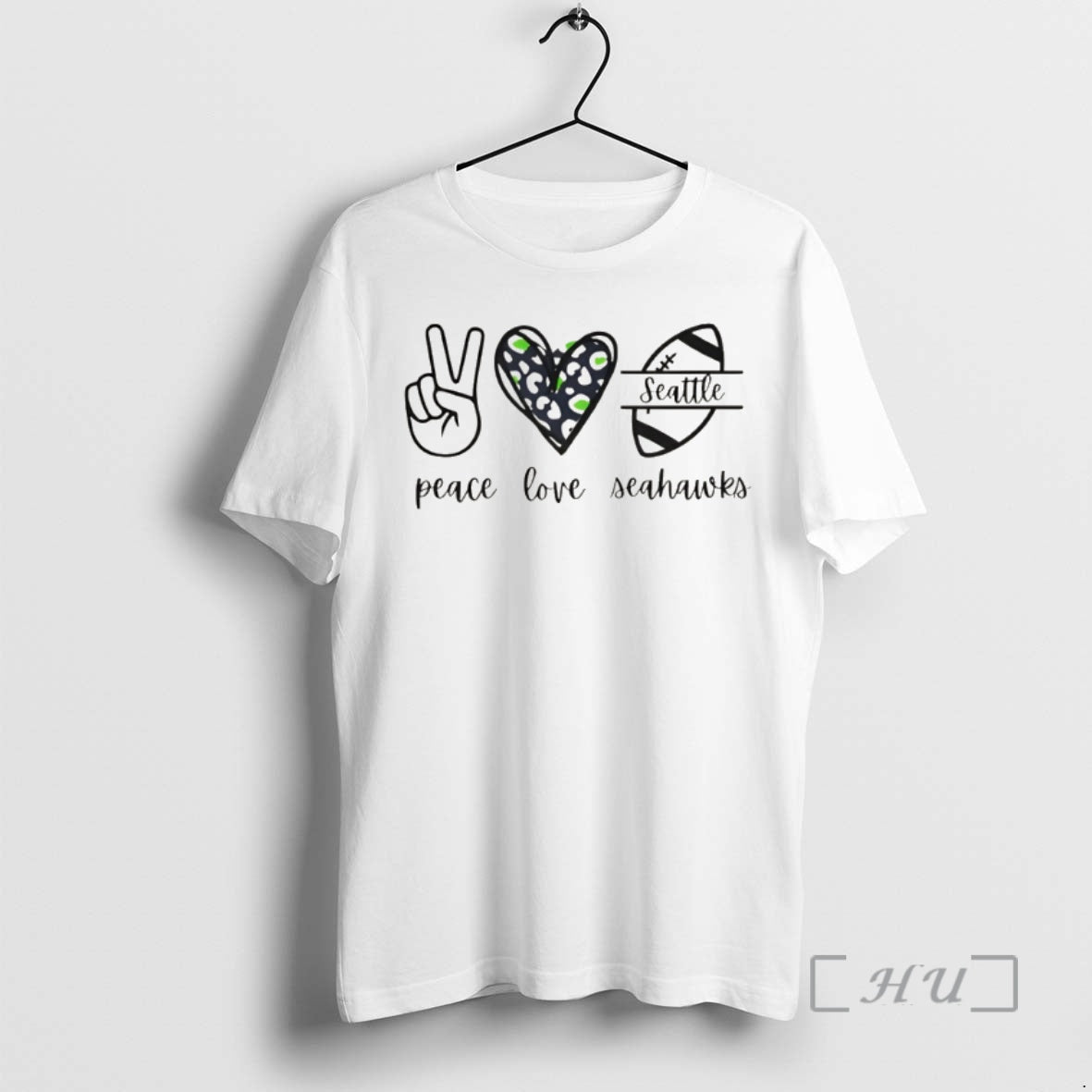 Officials Peace Love Seahawks T-Shirts, Hoodie, Sweatshirt | PopFlextees.com