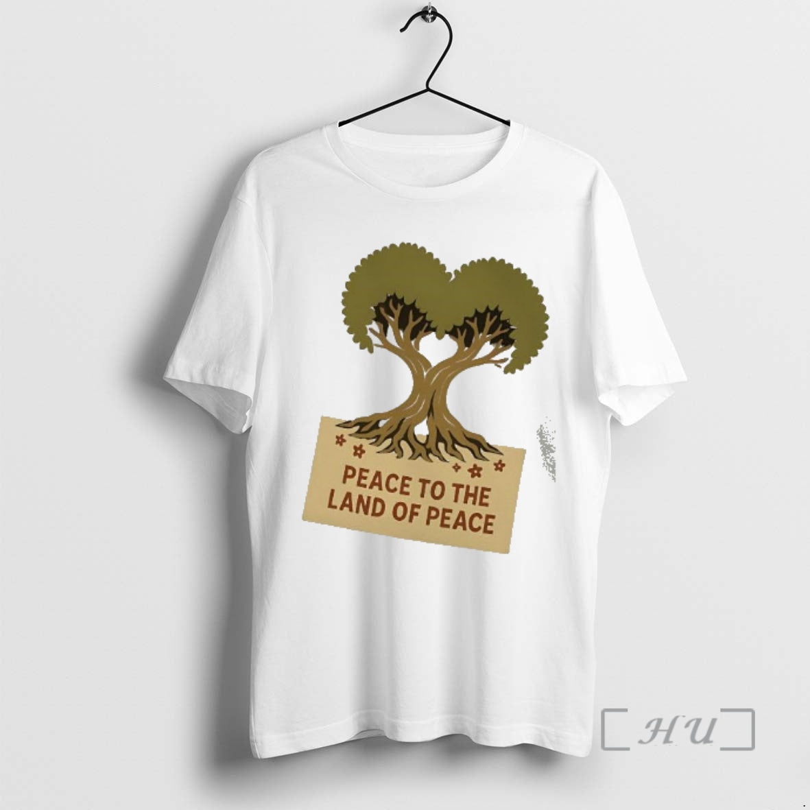 Officials Peace To The Land Of Peace Tree T-Shirts, Hoodie, Sweatshirt | PopFlextees.com