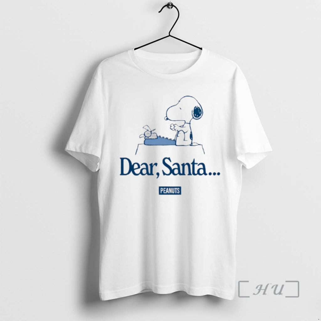 Officials Peanuts Dear Santa T-Shirts, Hoodie, Sweatshirt | PopFlextees.com