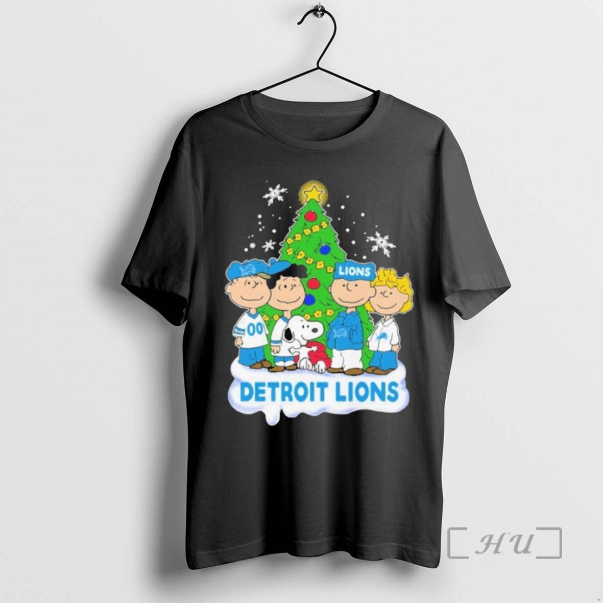 Officials Peanuts Detroit Lions Christmas T-Shirts, Hoodie, Sweatshirt | PopFlextees.com