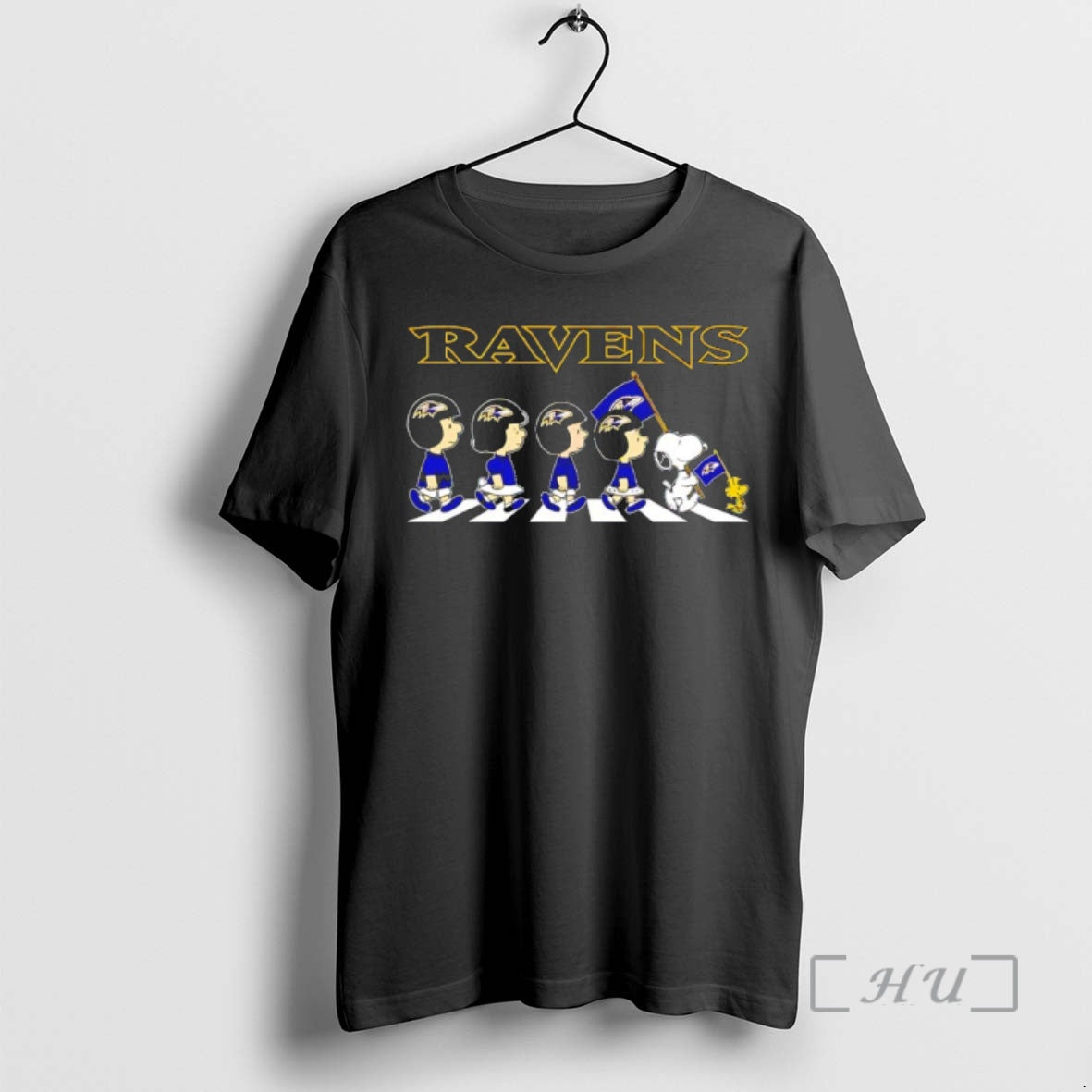 Officials Peanuts X Baltimore Ravens Football Flag Walking T-Shirts, Hoodie, Sweatshirt | PopFlextees.com