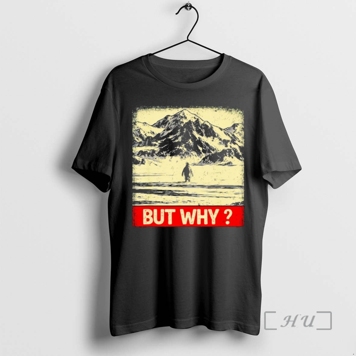 Officials Penguin But Why Head Towards The Mountains Penguins Meme T-Shirts, Hoodie, Sweatshirt | PopFlextees.com