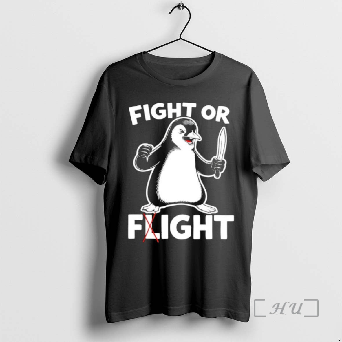 Officials Penguin Fight Or Flight 2026 Meme T-Shirts, Hoodie, Sweatshirt | PopFlextees.com