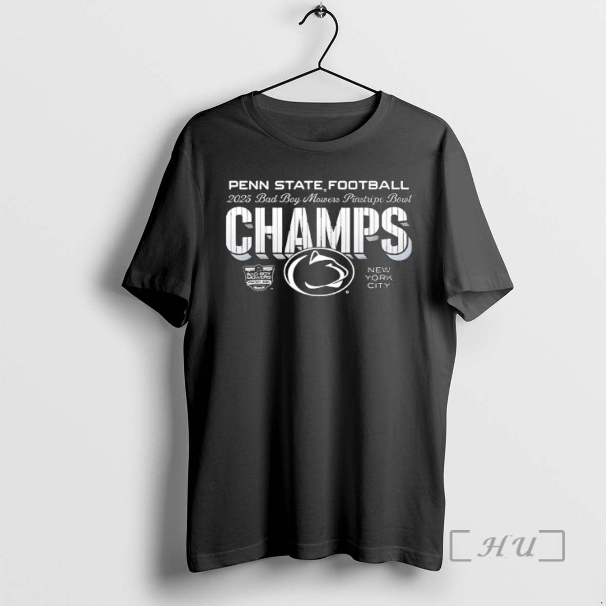 Officials Penn State Nittany Lions 2025 Pinstripe Bowl Champs New York City Premium T Shirts Hoodie, Sweatshirt