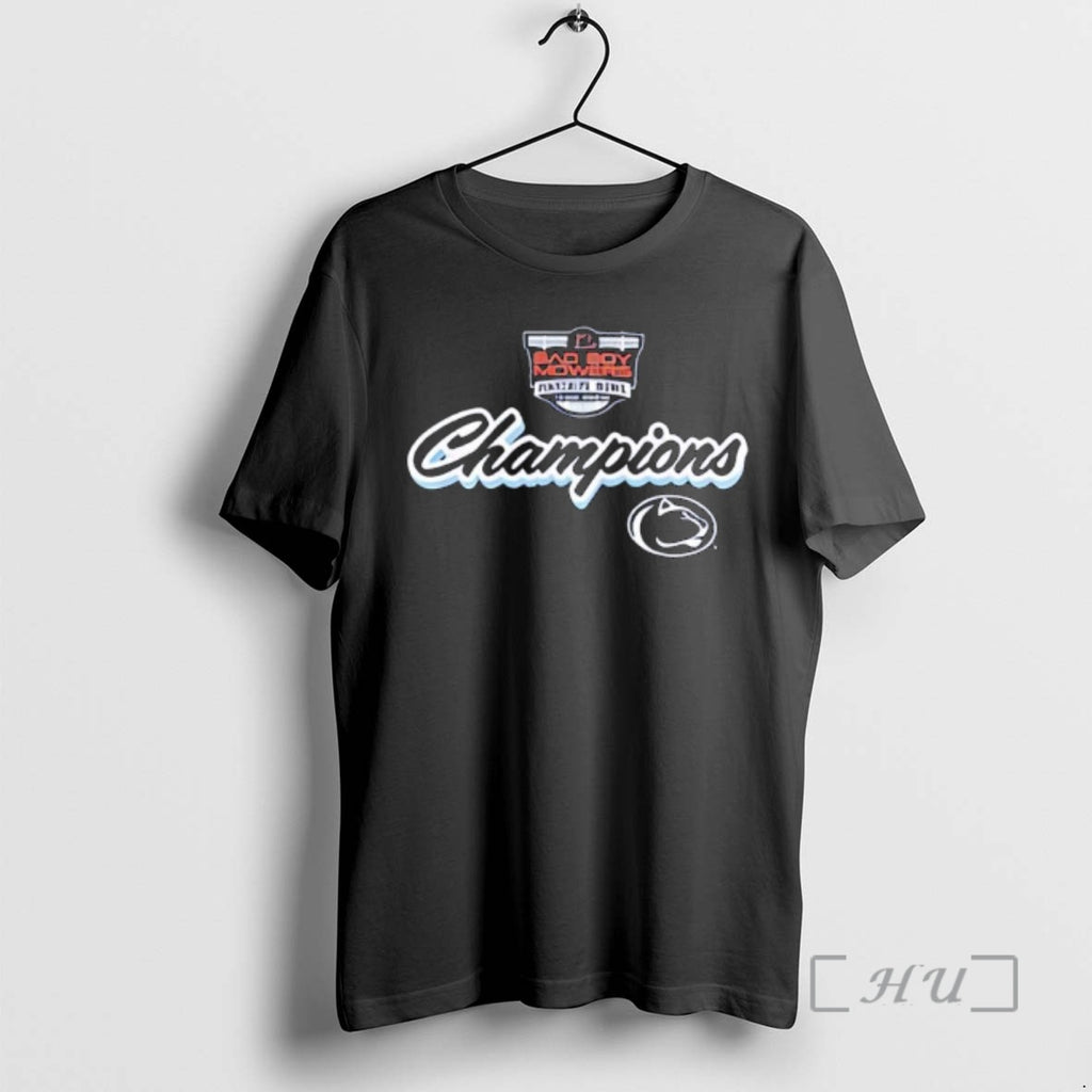 Officials Penn State Nittany Lions Pinstripe Bowl Champions 2025 T-Shirts, Hoodie, Sweatshirt | PopFlextees.com