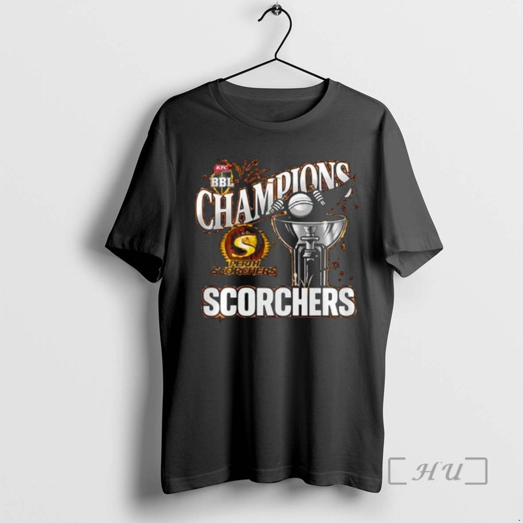 Officials Perth Scorchers Bbl Champions 2026 T-Shirts, Hoodie, Sweatshirt | PopFlextees.com